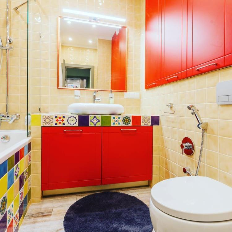 Vip 2 Rooms 75M2 Center Of Obolon Near River Side 키예프 외부 사진
